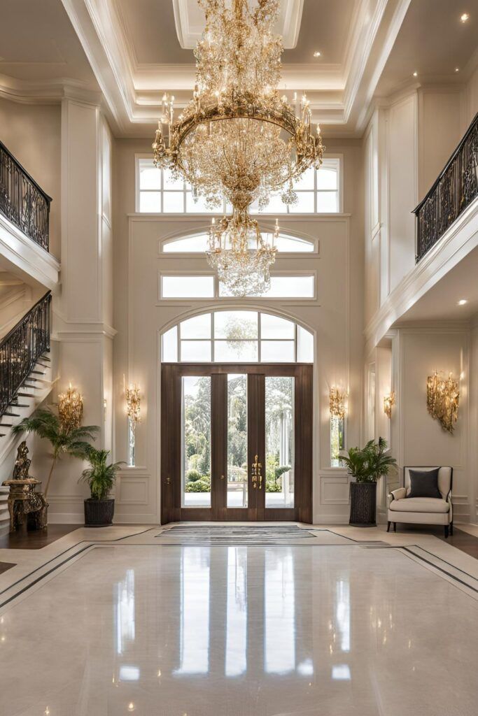 25 jaw dropping two story foyer lighting designs to inspire your home