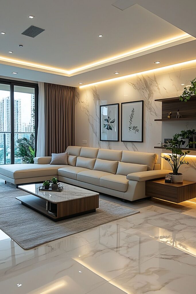 Skyline Aurora Residences luxe living spaces